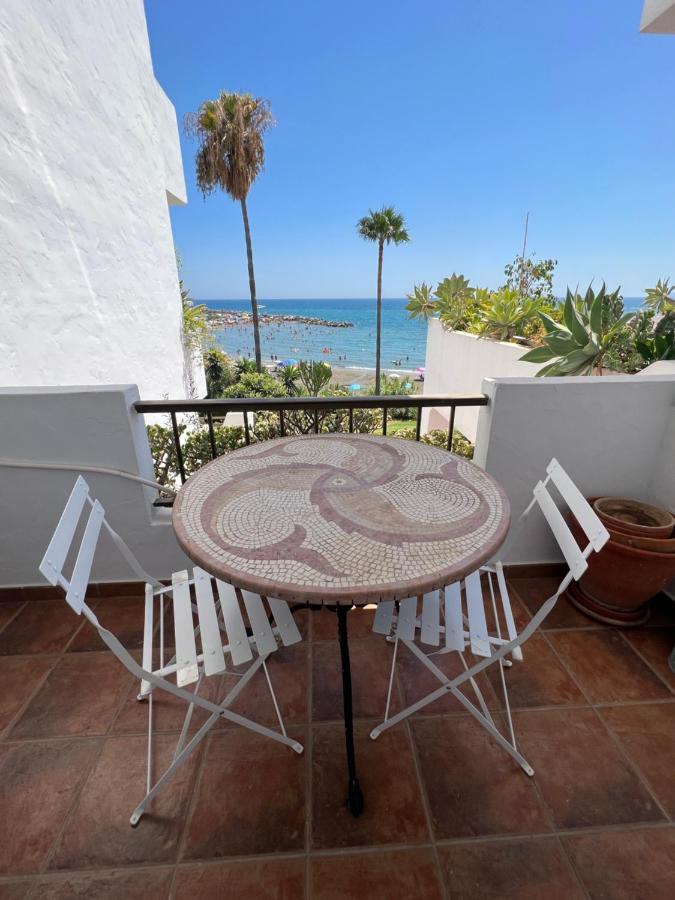 Playa Cristo Amazing Beach Terrace Appartment Estepona Exteriör bild